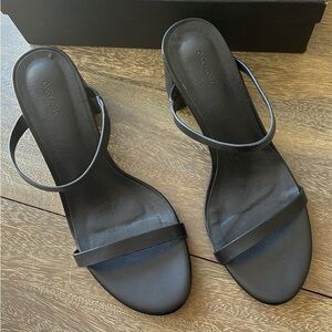 Oak+fort strappy heeled sandals